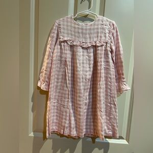 Oaks Apparel pink gingham dress